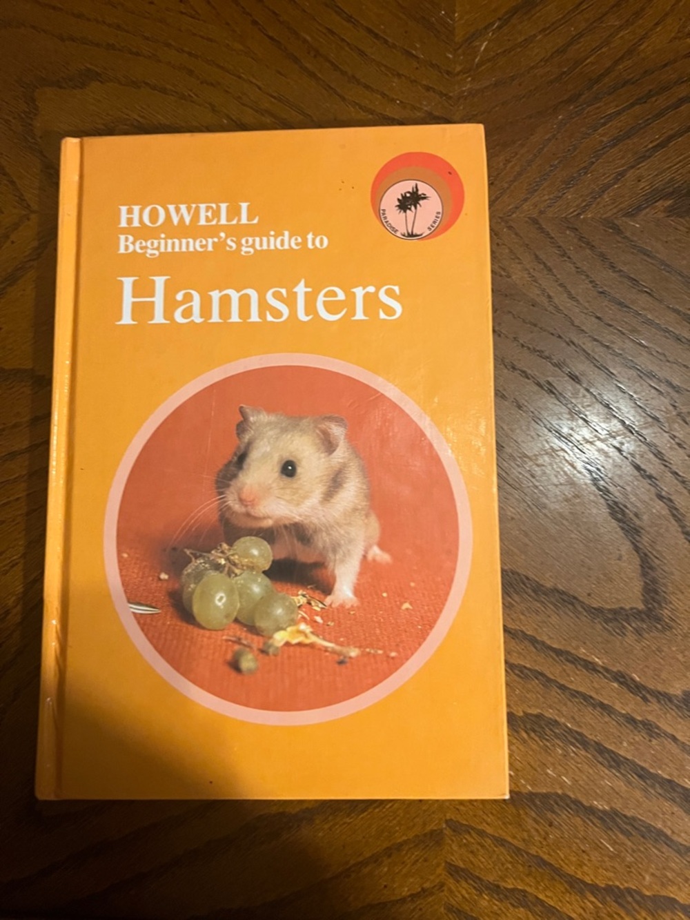 Kids hamster book | Howell Beginner’s Guide to Hamsters | hardcover | 1985